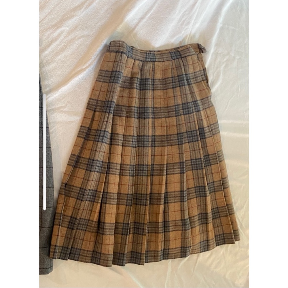 Twee 1960's Vintage Wool Skirt